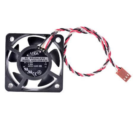 Original ADDA AD5012UB-C50 Cooling Fan 12V 0.3A 3.6W 2wires AD5012UB-C50 Fans